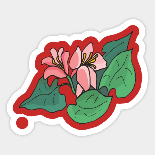 Flower Sticker